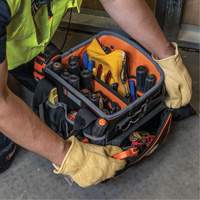 Fourretout Tradesman Pro, Nylon balistique, 40 pochettes, Noir/Orange Distribution Industrielle GC