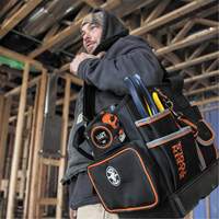 Fourretout Tradesman Pro, Nylon balistique, 40 pochettes, Noir/Orange Distribution Industrielle GC