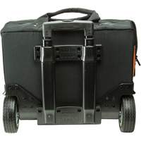 Sac &agrave; outils roulant Tradesman Pro, Polyester balistique, 24 pochettes, Noir/Orange Distribution Industrielle GC