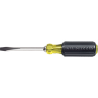 Tournevis industriels fendu &agrave; pointe en losange, 1/4", 8-11/32" lo, Prise Coussin&eacute;e Distribution Industrielle GC