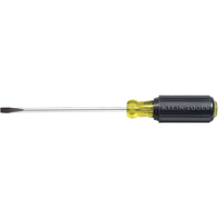 Tournevis d'&eacute;b&eacute;niste pointe plate, Tige de 1/4", Ronde, 10-11/32" lo, Prise en Coussin&eacute;e Distribution Industrielle GC