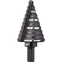 Foret &eacute;tag&eacute; no 5, 1/4" - 1-3/8", Incr&eacute;ments de 1/8", Acier rapide Distribution Industrielle GC