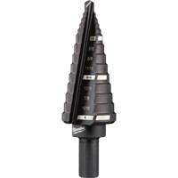 Foret &eacute;tag&eacute; no 8, 1/2" - 1", Incr&eacute;ments de 1/16", Acier rapide Distribution Industrielle GC