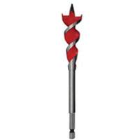Speed Feed Wood Bit, 1", 6-1/2" Length, 1/4" Hex Shank Distribution Industrielle GC