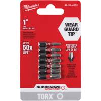 Shockwave 1" Impact Duty Torx&reg; Bit Set Distribution Industrielle GC