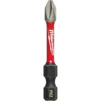 Tr&eacute;pan &agrave; choc Shockwave, Phillips, Embout #2, Prise 1/4", Longueur 2" Distribution Industrielle GC