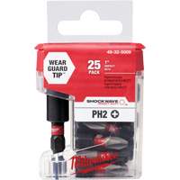 Shockwave Magnetic Bit Tip Holder with Phillips Insert Bits Distribution Industrielle GC