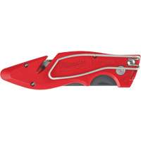 Couteau utilitaire rabattable Fastback, 2" lame, lame en Acier au carbone, poign&eacute;e en M&eacute;tal Distribution Industrielle GC