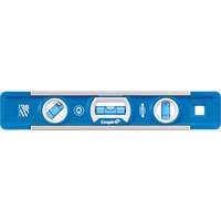True Blue&reg; Torpedo Level, 9" L, Aluminum, 3 Vials, Magnetic Distribution Industrielle GC