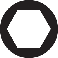 Embout de rechange pour tournevis multi embouts Sixpac Plus, Hexagonale, 7/32", Prise 1/4" Distribution Industrielle GC