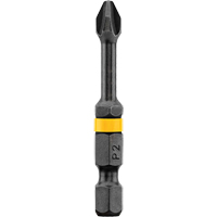 Embout Impact Ready no 2 Phillips 2' de Dewalt, Phillips, Embout #2, Prise 1/4", Longueur 2" Distribution Industrielle GC