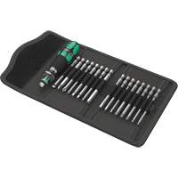 Kraftform Kompakt 60 Screwdriver & Bit Set 17-PC, 6-3/32" L, Plastic Handle Distribution Industrielle GC