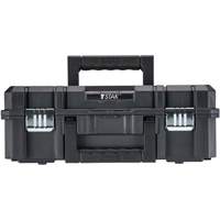 Coffre &agrave; outils avec dessus plat TSTAK II, 17-1/4" x 13" x 6-3/8", Noir Distribution Industrielle GC