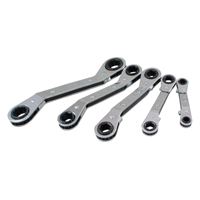 Offset Wrench Set, Ratcheting Box, 5 Pieces, Metric Distribution Industrielle GC