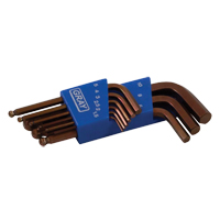 Short Ball End Hex Key Set, 9 Pcs., Metric Distribution Industrielle GC