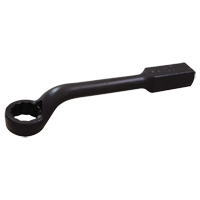 Cl&eacute; polygonale &agrave; choc, 12 pans, 1", d&eacute;cal&eacute;es de 45°, Fini Oxyde noir Distribution Industrielle GC