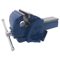 Ductile Iron Mechanics Bench Vise, 4-1/2" Jaw Width, 2-3/5" Throat Depth Distribution Industrielle GC