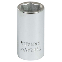 Socket, 5/16", 1/4" Drive, 6 Points Distribution Industrielle GC