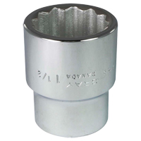 Socket, 1-1/2", 1" Drive, 12 Points Distribution Industrielle GC