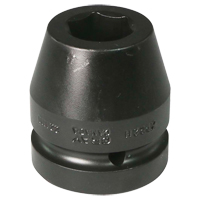 Socket, Impact, 22 mm, 1" Drive, 6 Points Distribution Industrielle GC