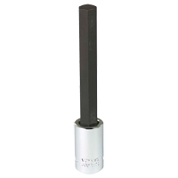 Extra Long Bit  Socket, 10 mm x 4" L, 3/8" Drive Distribution Industrielle GC