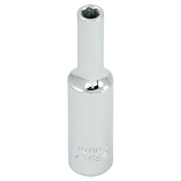 Socket, 4 mm, 1/4" Drive, 6 Points Distribution Industrielle GC