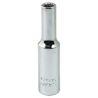 Socket, 3/16", 1/4" Drive, 12 Points Distribution Industrielle GC