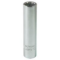 Socket, 5/16", 1/4" Drive, 12 Points Distribution Industrielle GC