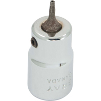 Douille &agrave; embout, Torx, T7 x 2-1/8" lo, Prise 3/8" Distribution Industrielle GC