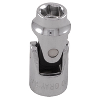 Douille cardan, Prise 3/8", 6 pans Distribution Industrielle GC