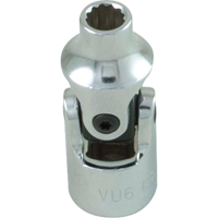 Douille cardan, Prise 1/4", 12 pans Distribution Industrielle GC
