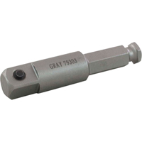 Rallonge hexagonale m&acirc;le, Prise 1/2", 2-1/5" lo Distribution Industrielle GC