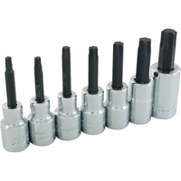 Torx&reg; Head Socket Set, Torx&reg;, 1/2" Drive, 7 Pcs Distribution Industrielle GC