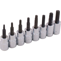 Socket Set, Torx&reg;, 3/8" Drive, 8 Pcs Distribution Industrielle GC