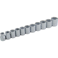 Socket Set, 11 Pcs, 3/8" Drive Size Distribution Industrielle GC