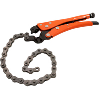 Locking Chain Clamp Pliers, 10" Length, Omnium Grip Distribution Industrielle GC