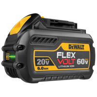 Bloc-piles FlexVolt, Lithium-ion, 60 V, 6 A Distribution Industrielle GC