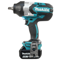 Cordless High Torque Impact Wrench Kit, 18 V, 1/2" Socket Distribution Industrielle GC