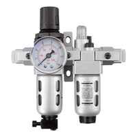 Filtre/r&eacute;gulateur et lubrificateur d'air modulaire (manom&egrave;tre compris), 1/4" NPT Distribution Industrielle GC