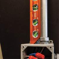 Niveau &agrave; billette Torpedo, 8" lo, Aluminium, 4 fioles, Magn&eacute;tique Distribution Industrielle GC