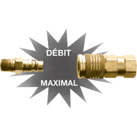 Abouts interchangeables Ultraflo, 1/4" Distribution Industrielle GC