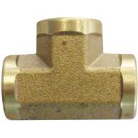 Raccord en T femelle, Laiton, 3/8" Distribution Industrielle GC