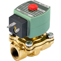 Robinet &eacute;lectromagn&eacute;tique, Tuyau de 1/2", 150 psi Distribution Industrielle GC