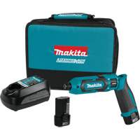 Impact Driver Kit, 1/4", 220 in-lbs Max. Torque, 7.2 V, Lithium-Ion Distribution Industrielle GC