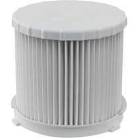 Round Wet/Dry Filter, Hepa, Fits 2 US gal. Distribution Industrielle GC