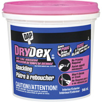 Pl&acirc;tre &agrave; reboucher DryDex, 946 ml, Contenant en plastique Distribution Industrielle GC