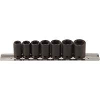 Magnetic Socket Set, 7 Pcs, Impact, 1/4" Drive Size Distribution Industrielle GC