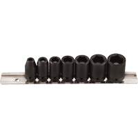 Magnetic Socket Set, 7 Pcs, Impact, 1/4" Drive Size Distribution Industrielle GC