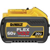 Batterie Max FlexVolt, Lithium-ion, 20 V/60 V, 12 Ah Distribution Industrielle GC