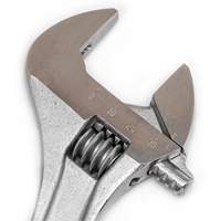 Cl&eacute; &agrave; molette — en boîte, 10" lo, la max. 1-5/16"/34 mm, Chrome Distribution Industrielle GC